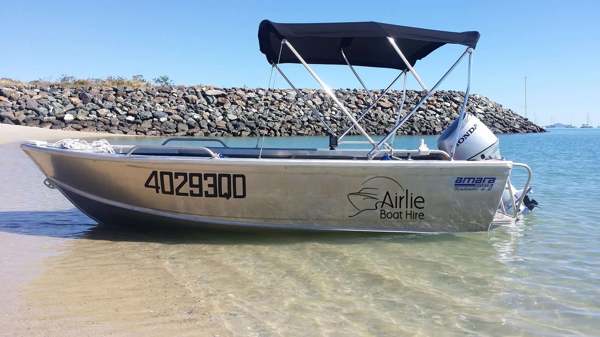 boat hire in the beautiful whitsundays - airlie boat hire