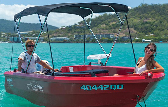 Boat Hire in the Beautiful Whitsundays - Airlie Boat Hire